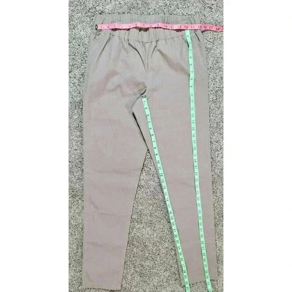 Soft Surroundings Stretch Pull On Brown Pants Size Medium - Picture 3 of 4